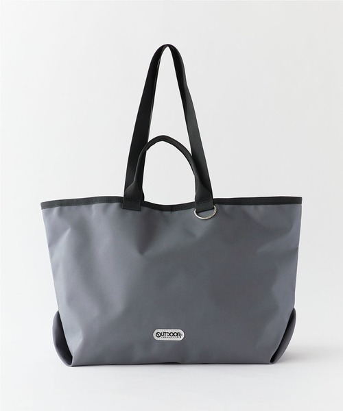 OUTDOOR PRODUCTS（アウトドアプロダクツ）の「OUTDOOR PRODUCTS/アウトドアプロダクツ OUTDOOR 2way handle Bag トートバッグ 大容量（トートバッグ・レディース・グレー/ブラック/グリーン/ベージュ・FREE）」の9枚目の写真