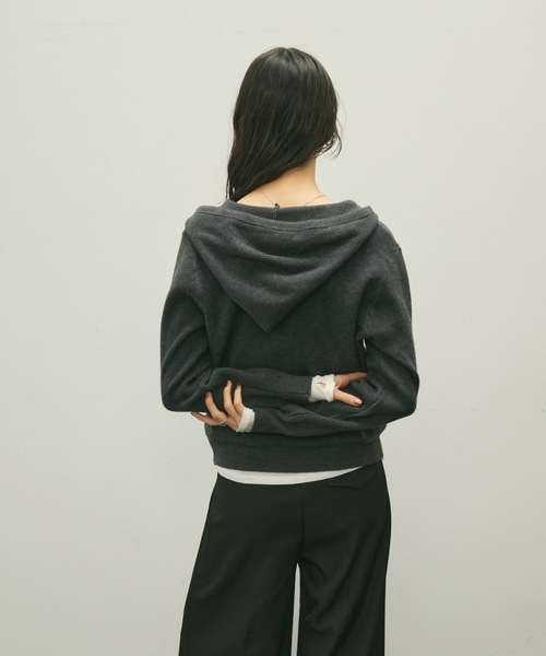トップス bijou puff sweat ハイネックニットジップアップ | ファッション通販サイト NUGU