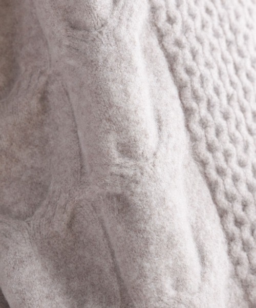 【セール】【FURRY】ツイスタービッグケーブルトップス（ニット/セーター）｜Bou Jeloud（ブージュルード）