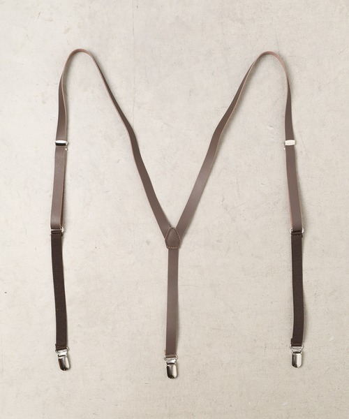 ARCHIVER（アーカイバ）の「▼Made In Japan▼20ｍｍ Yレザーサスペンダー（サスペンダー・メンズ・ベージュ/ブラウン/ブラック・FREE）」の8枚目の写真