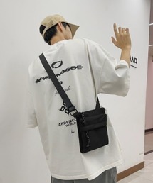 【フロントポケット付き】撥水コンパクトサコッシュ