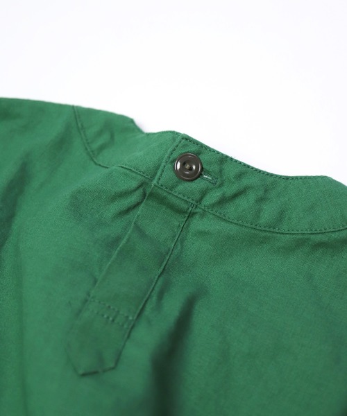 OMNIGOD（オムニゴッド）の「[OMNIGOD womens / オムニゴッド] 綿麻キャンバスクルーネックワンピース（ワンピース・レディース・ブルー/ピンク/グリーン・FREE）」の9枚目の写真