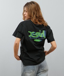 X-GIRL/エックスガール 水陸両用 バックプリントTシャツ 155251013007