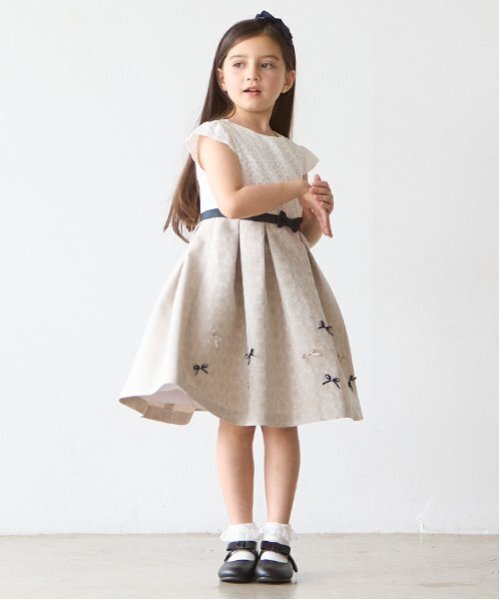 petit main（プティマイン）の「シースルーフリルソックス（ソックス/靴下・キッズ・オフホワイト/ブラック・L/M/S）」の6枚目の写真