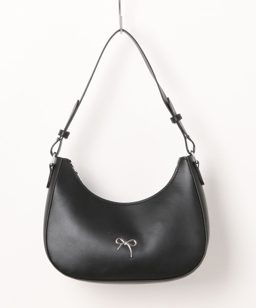 apres jour（アプレジュール）の「【apres jour×ARIAZ】リボンムーンバッグ（ハンドバッグ・レディース・ブラック/ホワイト/ピンク系その他・FREE）」の8枚目の写真