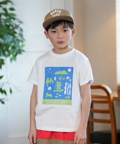 THE NORTH FACE/ザ・ノース・フェイス S/S SHIRETOKO T キッズ T