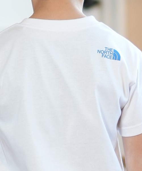 THE NORTH FACE（ザノースフェイス）の「THE NORTH FACE/ザ・ノース・フェイス S/S SHIRETOKO T キッズ Tシャツ NTJ32534ST（Tシャツ/カットソー・キッズ・ダークグリーン/ホワイト・130cm/140cm/150cm/160cm）」の8枚目の写真