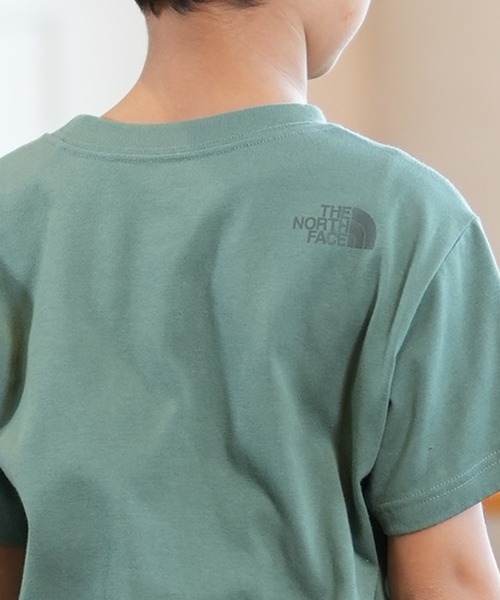 THE NORTH FACE（ザノースフェイス）の「THE NORTH FACE/ザ・ノース・フェイス S/S SHIRETOKO T キッズ Tシャツ NTJ32534ST（Tシャツ/カットソー・キッズ・ダークグリーン/ホワイト・130cm/140cm/150cm/160cm）」の14枚目の写真