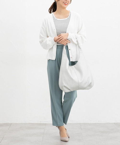 Honeys(ハニーズ)の「【UVカット】前後2wayタンクトップ(タンクトップ・レディース・イエロー/スミクロ/ベージュ/ブルー/アイボリー/ホワイト×ブラック/ブラック/モカ・L/LL/M/S)」の17枚目の写真