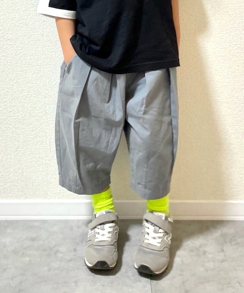 MAKE YOUR DAY（メイクユアデイ）の「バルーンパンツ■80～140cm（その他パンツ・キッズ・グレー/チャコールグレー/ベージュ/パープル・140/130/120/110/100/90/80）」の20枚目の写真