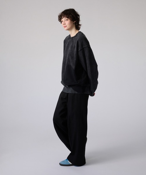 ONCILY（オンシェリー）の「HEART MOTIF SWEAT / ハートモチーフスウェット（スウェット・メンズ・ネイビー/ブラック・SMALL/MEDIUM/LARGE）」の14枚目の写真