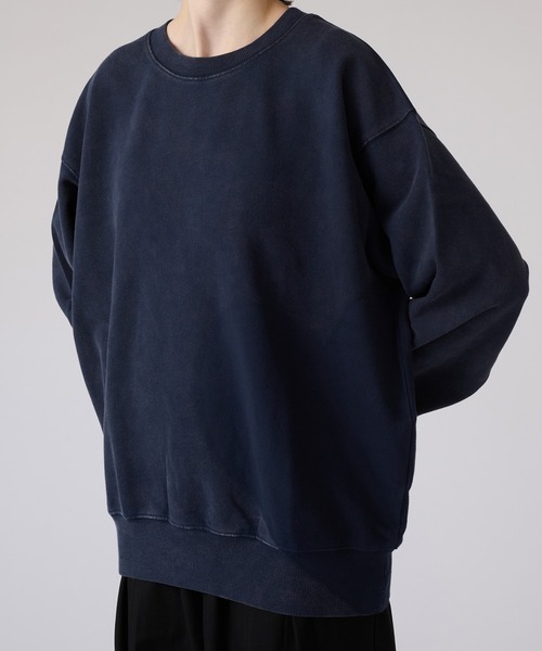 ONCILY（オンシェリー）の「HEART MOTIF SWEAT / ハートモチーフスウェット（スウェット・メンズ・ネイビー/ブラック・SMALL/MEDIUM/LARGE）」の18枚目の写真