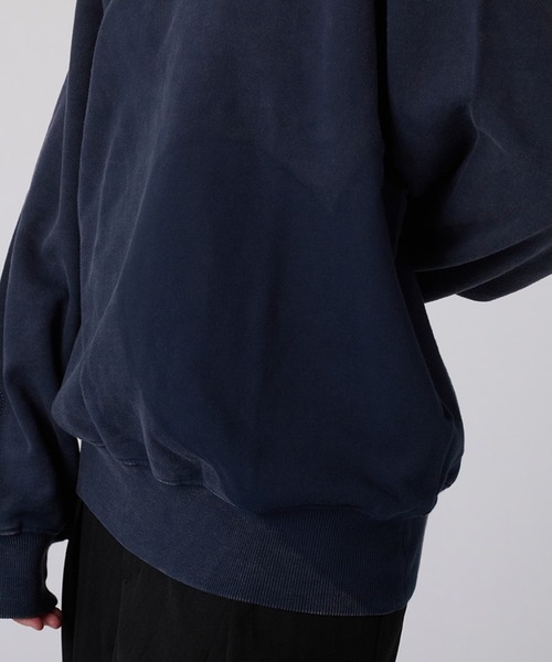 ONCILY（オンシェリー）の「HEART MOTIF SWEAT / ハートモチーフスウェット（スウェット・メンズ・ネイビー/ブラック・SMALL/MEDIUM/LARGE）」の20枚目の写真