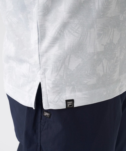FILA GOLF(フィラゴルフ )の「ワッフルメッシュ ボタニカル柄 半袖シャツ(シャツ/ブラウス・メンズ・ホワイト/ネイビー/オレンジ・MEDIUM/LARGE/X-LARGE)」の21枚目の写真