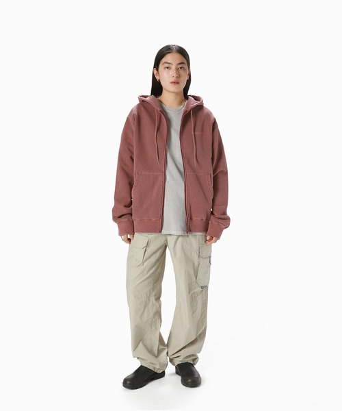 INTL. Logo Zip Up Hoodie（パーカー）｜thisisneverthat