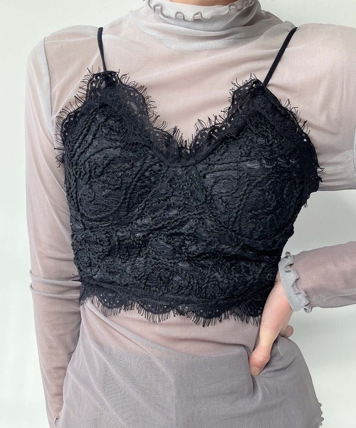 nowos レースキャミ レースキャミトップ（MA）（キャミソール）｜NO WAY（ノーウェイ