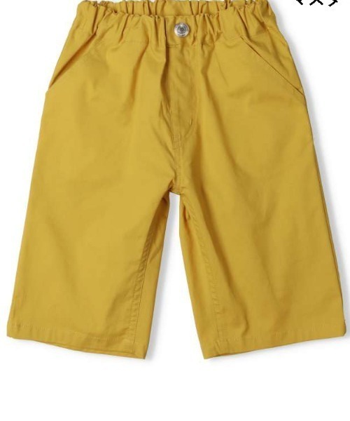 Moujonjon(ムージョンジョン)の「ストレッチダンプ6分丈ハーフパンツ(その他パンツ・キッズ・カーキ/ブラック/ベージュ/マスタード・140/130/120/110/100/90)」の4枚目の写真