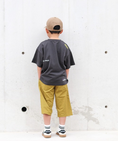 Moujonjon(ムージョンジョン)の「ストレッチダンプ6分丈ハーフパンツ(その他パンツ・キッズ・カーキ/ブラック/ベージュ/マスタード・140/130/120/110/100/90)」の15枚目の写真