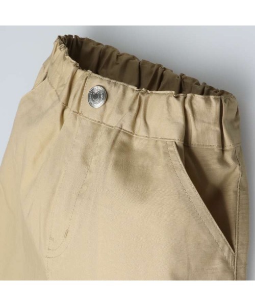 Moujonjon(ムージョンジョン)の「ストレッチダンプ6分丈ハーフパンツ(その他パンツ・キッズ・カーキ/ブラック/ベージュ/マスタード・140/130/120/110/100/90)」の19枚目の写真