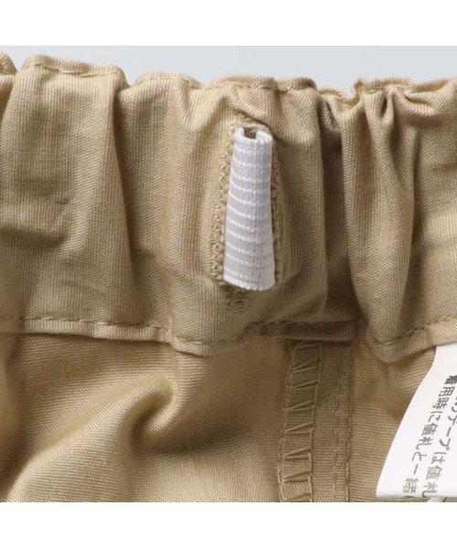 Moujonjon(ムージョンジョン)の「ストレッチダンプ6分丈ハーフパンツ(その他パンツ・キッズ・カーキ/ブラック/ベージュ/マスタード・140/130/120/110/100/90)」の22枚目の写真
