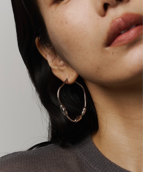 loni(ロニ)の「Nuance Stone Pierce(ピアス(両耳用)・レディース・ゴールド/シルバー/その他・FREE)」の13枚目の写真