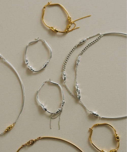 loni(ロニ)の「Nuance Stone Pierce(ピアス(両耳用)・レディース・ゴールド/シルバー/その他・FREE)」の19枚目の写真