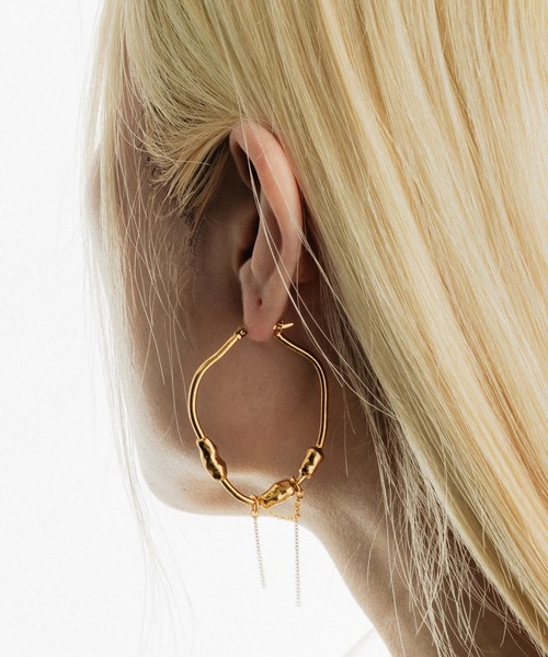 loni(ロニ)の「Nuance Stone Pierce(ピアス(両耳用)・レディース・ゴールド/シルバー/その他・FREE)」の17枚目の写真