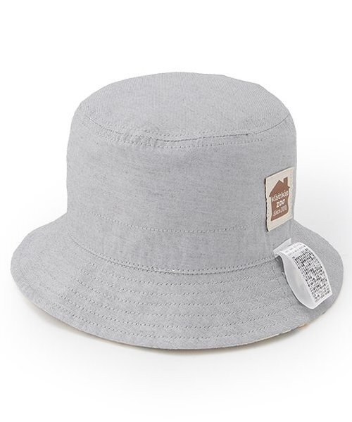 kladskap（クレードスコープ）の「アニマル柄リバーシブルバケットハット（ハット・キッズ・クリーム/オフホワイト・46-48cm/48-50cm）」の3枚目の写真