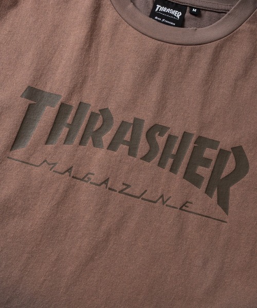 THRASHER(スラッシャー)の「【at】〔THRASHER/スラッシャー〕FADE S/S TEE フェード加工 フロントロゴ ダメージTシャツ(Tシャツ/カットソー・メンズ・ピンク/ブラウン/ブラック/ネイビー・LARGE/MEDIUM)」の17枚目の写真