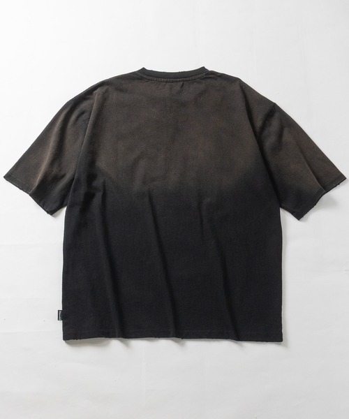 THRASHER(スラッシャー)の「【at】〔THRASHER/スラッシャー〕FADE S/S TEE フェード加工 フロントロゴ ダメージTシャツ(Tシャツ/カットソー・メンズ・ピンク/ブラウン/ブラック/ネイビー・LARGE/MEDIUM)」の11枚目の写真