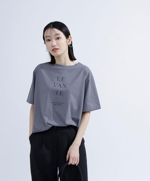 セール】◇ボクシーロゴプリントTシャツ（Tシャツ/カットソー