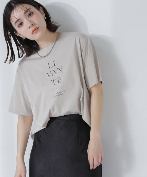 セール】◇ボクシーロゴプリントTシャツ（Tシャツ/カットソー