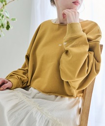 【早い者勝ち】 Aimeine エメイン　ロゴニットスウェット　イエロー　新色 早い者勝ち】 Aimeine エメイン ロゴニットスウェット イエロー
