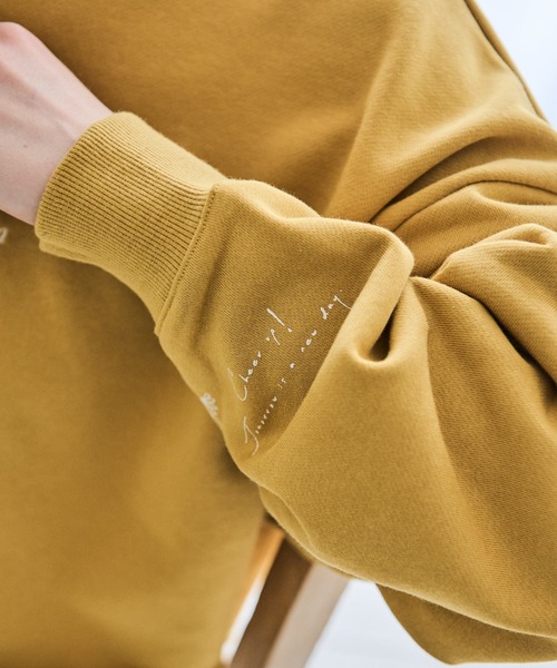 Crisp（クリスプ）の「ミニロゴショートスウェット（スウェット・レディース・ピンク/イエロー・FREE）」の7枚目の写真