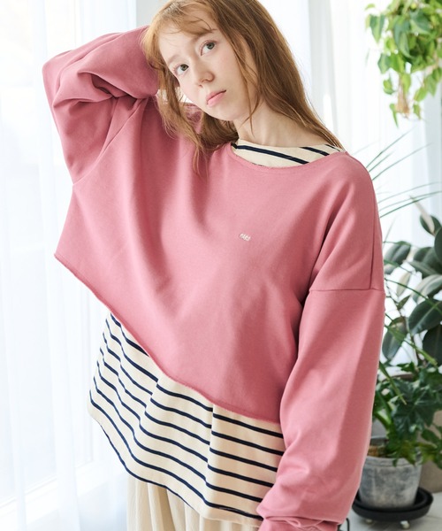 Crisp（クリスプ）の「ミニロゴショートスウェット（スウェット・レディース・ピンク/イエロー・FREE）」の15枚目の写真