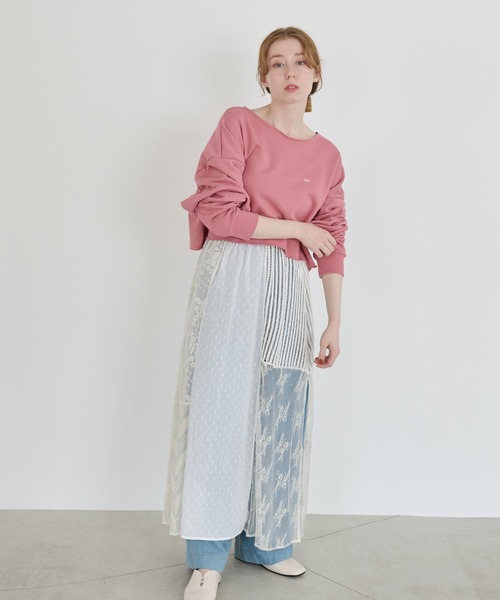 Crisp（クリスプ）の「ミニロゴショートスウェット（スウェット・レディース・ピンク/イエロー・FREE）」の22枚目の写真