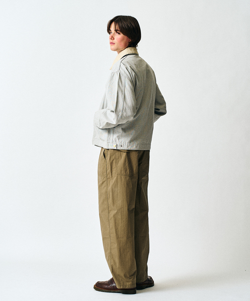 417 EDIFICE(フォーワンセブンエディフィス)の「GM M47 CURVE BAKER PANT / ベイカーパンツ(チノパンツ・メンズ・ホワイト/カーキ・SMALL/MEDIUM/LARGE)」の17枚目の写真