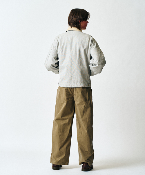 417 EDIFICE(フォーワンセブンエディフィス)の「GM M47 CURVE BAKER PANT / ベイカーパンツ(チノパンツ・メンズ・ホワイト/カーキ・SMALL/MEDIUM/LARGE)」の16枚目の写真