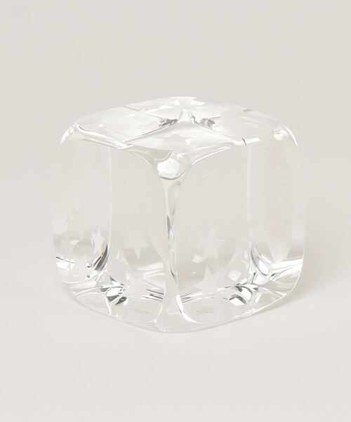 A BATHING APE(アベイシングエイプ)の「APE HEAD CRYSTAL DICE WEIGHT(その他雑貨・メンズ・クリア・FREE)」の6枚目の写真