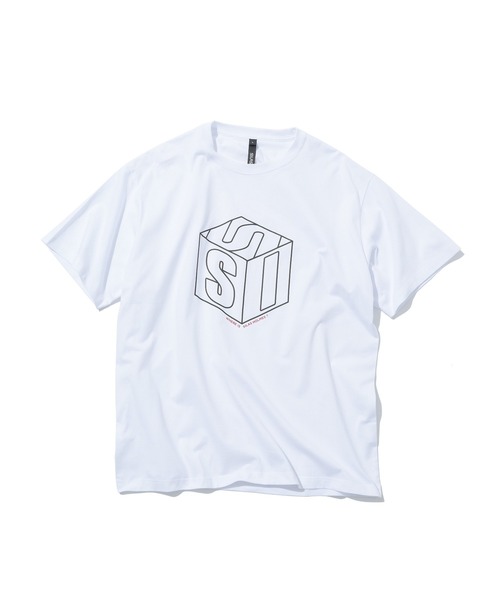 SILAS（サイラス）の「CUBE LOGO S/S TEE（Tシャツ/カットソー・メンズ・ブラック/ホワイト/ライトグリーン・M/L/XL）」の2枚目の写真