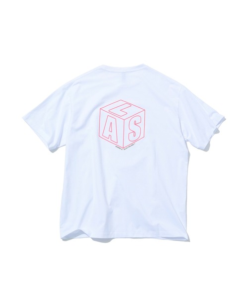SILAS（サイラス）の「CUBE LOGO S/S TEE（Tシャツ/カットソー・メンズ・ブラック/ホワイト/ライトグリーン・M/L/XL）」の4枚目の写真