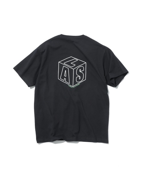 SILAS（サイラス）の「CUBE LOGO S/S TEE（Tシャツ/カットソー・メンズ・ブラック/ホワイト/ライトグリーン・M/L/XL）」の6枚目の写真