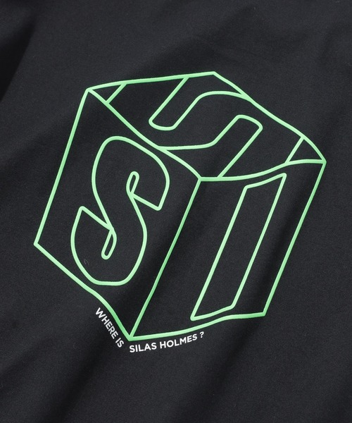 SILAS（サイラス）の「CUBE LOGO S/S TEE（Tシャツ/カットソー・メンズ・ブラック/ホワイト/ライトグリーン・M/L/XL）」の17枚目の写真