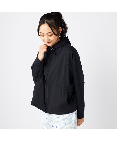 Ocean Pacific（オーシャンパシフィック）の「Ocean Pacific オーシャンパシフィック ブランド ロゴ UVカット 長袖 パーカー ラッシュガード（パーカー・レディース・ホワイト/ブラック/カーキ・M/L/LL）」の15枚目の写真