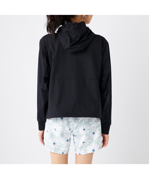 Ocean Pacific（オーシャンパシフィック）の「Ocean Pacific オーシャンパシフィック ブランド ロゴ UVカット 長袖 パーカー ラッシュガード（パーカー・レディース・ホワイト/ブラック/カーキ・M/L/LL）」の20枚目の写真