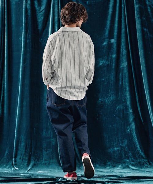 ANGENEHM(アンゲネーム)の「mp13339-Balloon silhouette denim pants デニムパンツ(デニムパンツ・メンズ・インディゴブルー・S/M/L)」の9枚目の写真