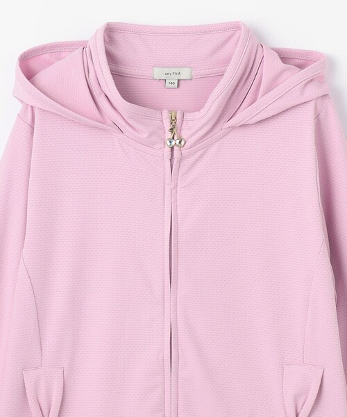 ANY（エニィ）の「UVカット リボンパーカー（その他アウター・キッズ・ネイビー系/サックスブルー系/ライラック系・140/150/160）」の18枚目の写真