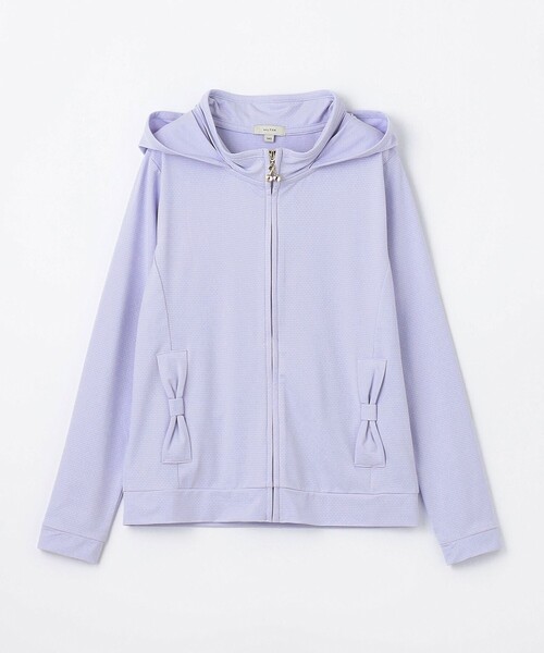 ANY（エニィ）の「UVカット リボンパーカー（その他アウター・キッズ・ネイビー系/サックスブルー系/ライラック系・140/150/160）」の12枚目の写真