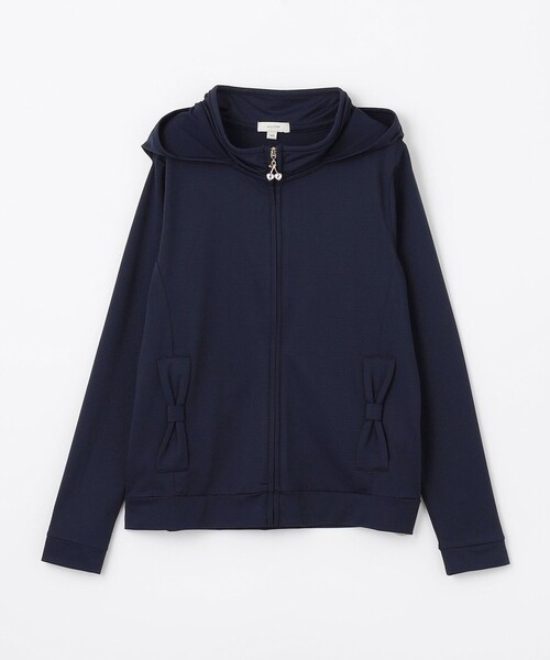 ANY（エニィ）の「UVカット リボンパーカー（その他アウター・キッズ・ネイビー系/サックスブルー系/ライラック系・140/150/160）」の11枚目の写真