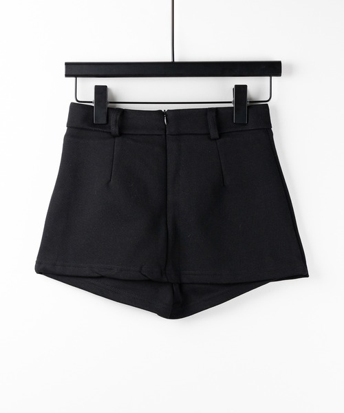 me+em select(ミームセレクト)の「【 2color 】レイヤードマイクロミニスカパン / layered micro mini skirt pants(スカート・レディース・グレー/ブラック・MEDIUM/SMALL/LARGE)」の9枚目の写真